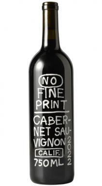 No Fine Print - California Cabernet Sauvignon 2022